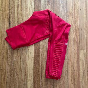 High-Waist Moto Legging